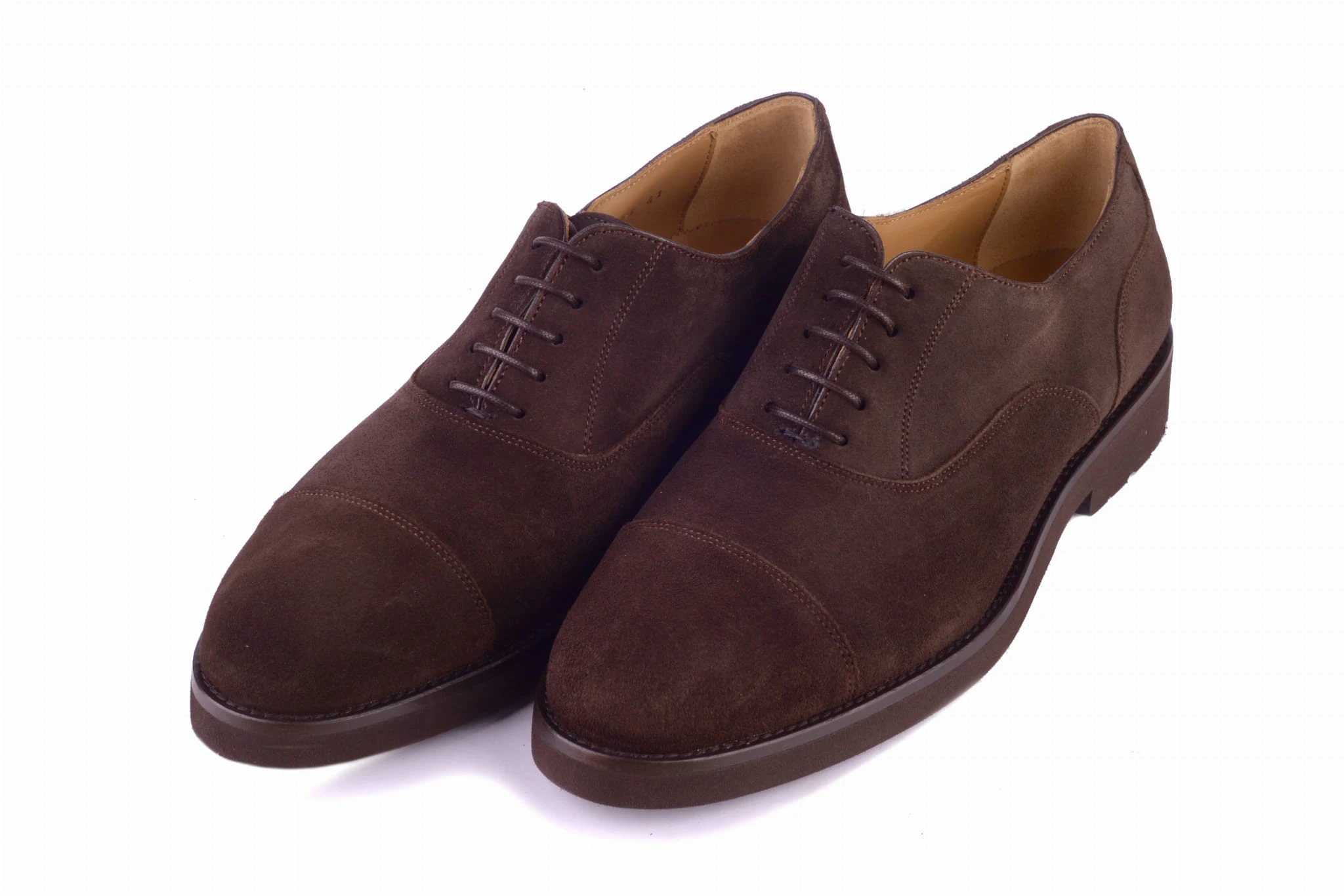 Partigiani 7415 Caffe Suede Oxford